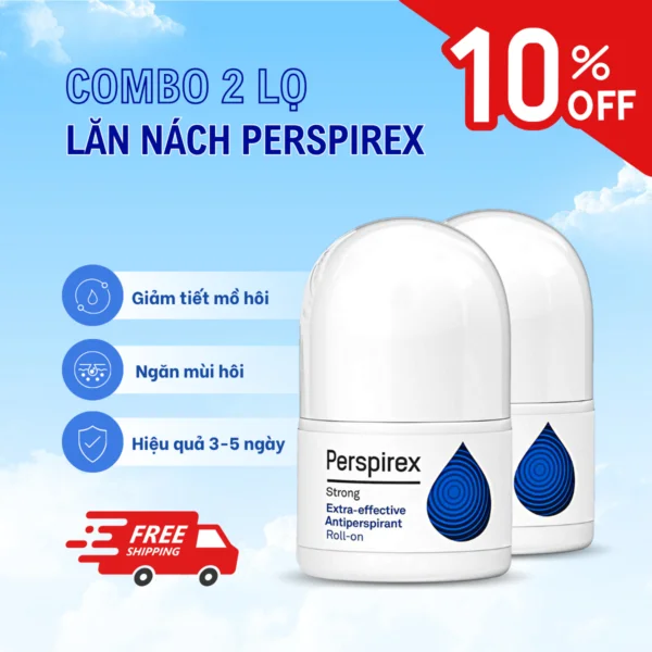 Combo 2 Perspirex giảm giá 10%